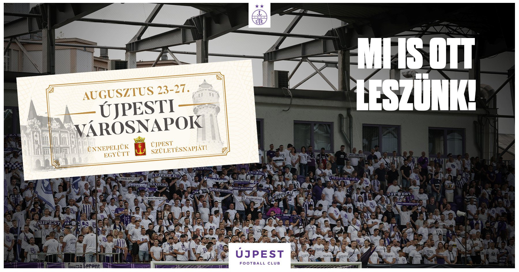 Mi ott leszünk, te ott leszel?