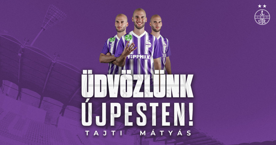 Tajti Mátyással erősítettük meg keretünket