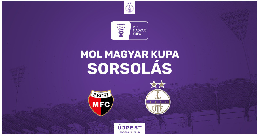 Megvan a Pécs elleni kupameccsünk pontos időpontja
