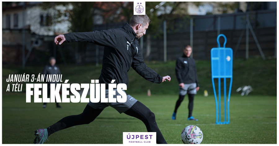 Január 3-án indul a téli felkészülés