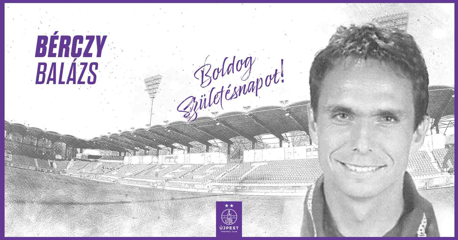 1998-as bajnokunkat, Bérczy Balázst köszöntjük