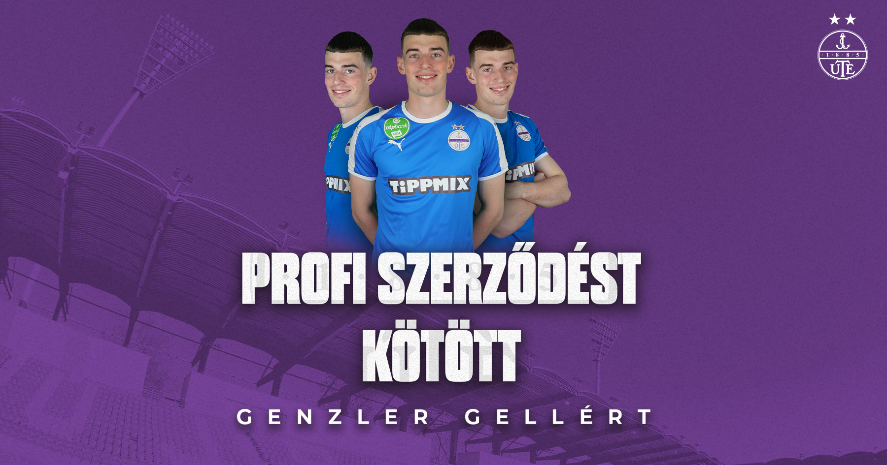 Genzler Gellért profi szerződést kapott