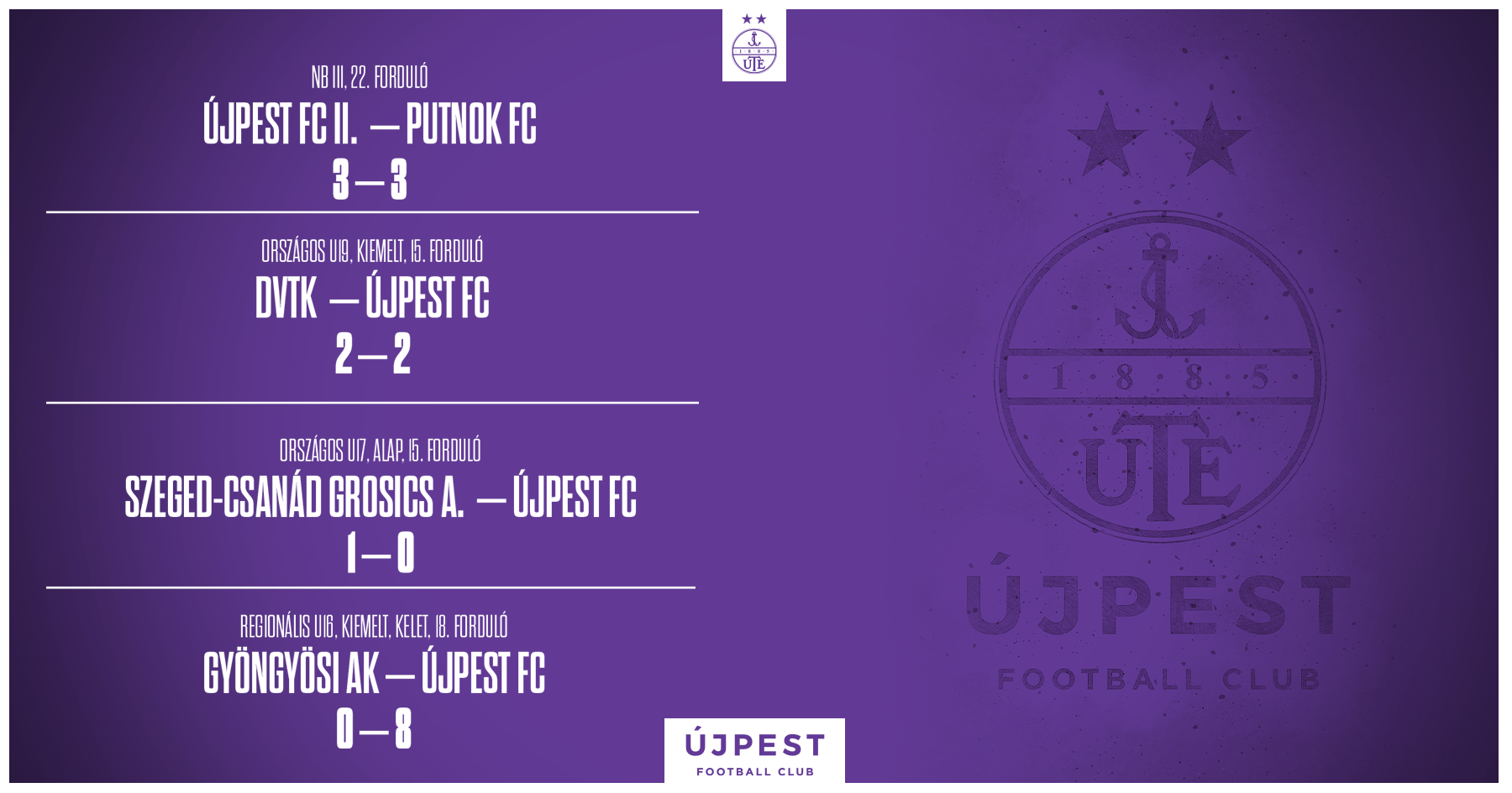 U16-osaink elsöprő győzelemmel zsebelték be a 3 pontot