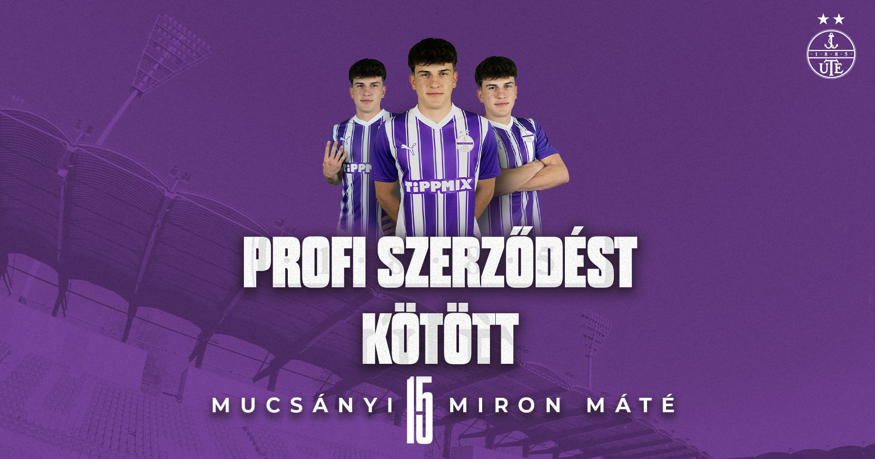 Újabb fiatal tehetségünk kapott profi szerződést