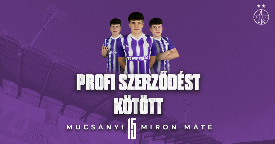 Újabb fiatal tehetségünk kapott profi szerződést