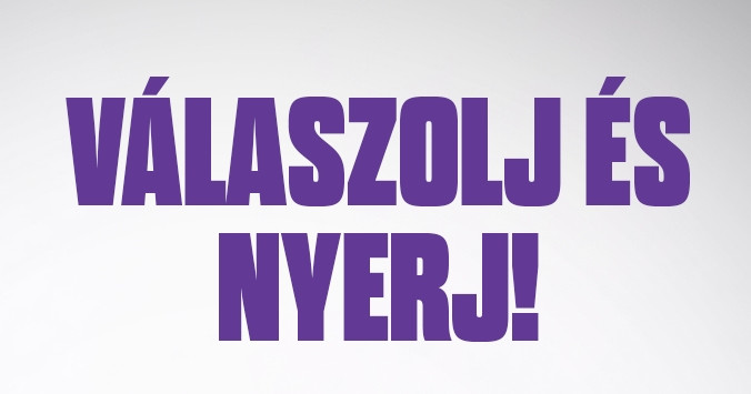 Töltsd ki és nyerj!