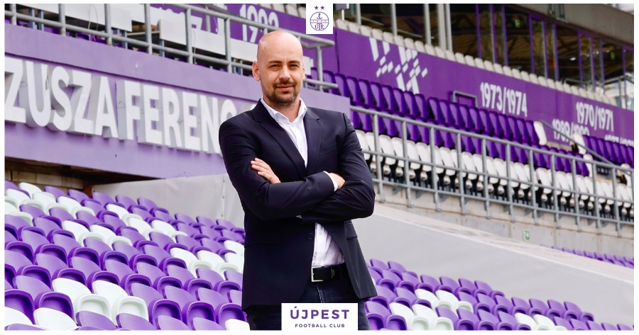 Szakály Péter az Újpest FC vezető játékosmegfigyelője