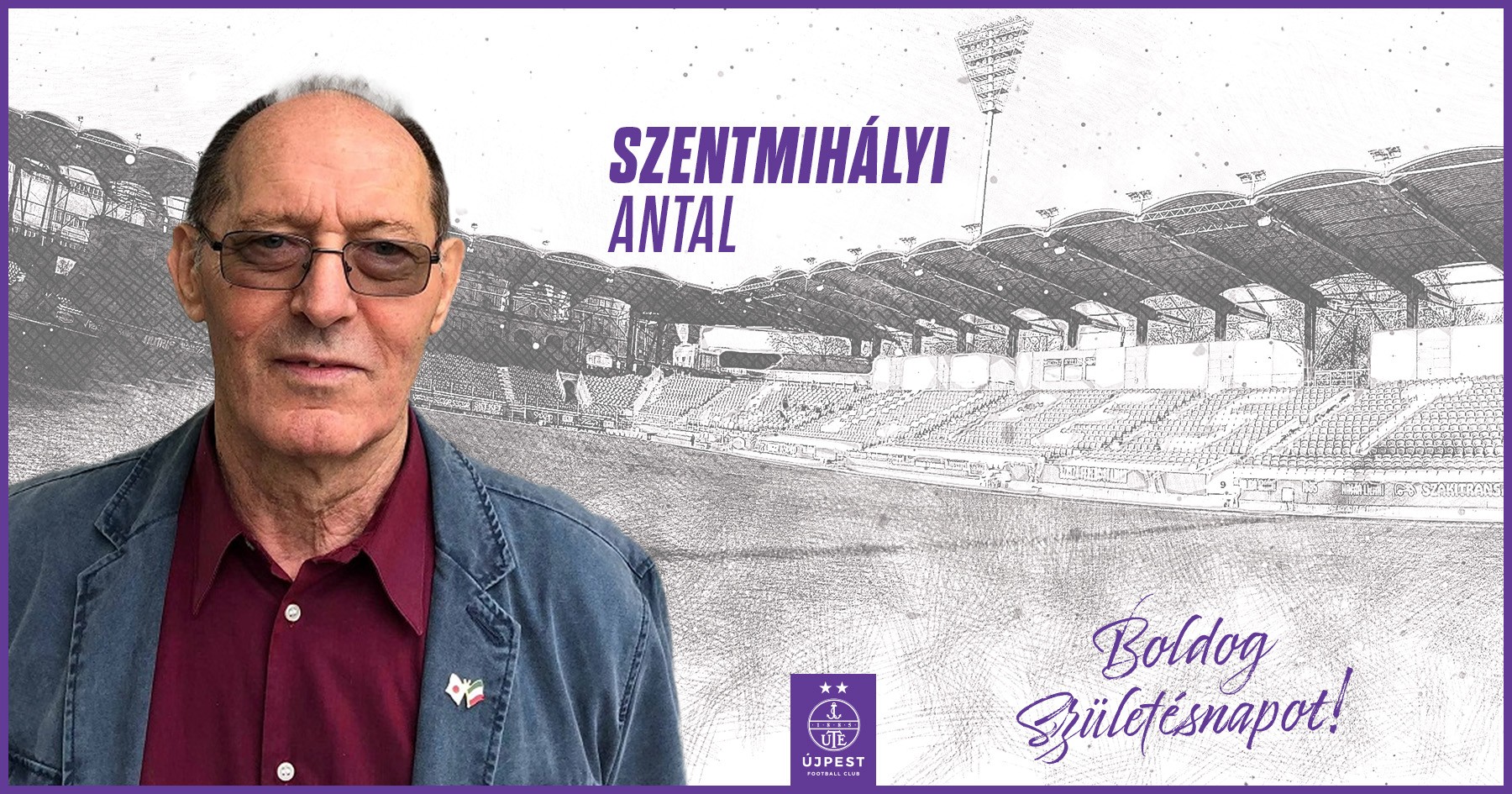 Ma 85 éves Szentmihályi Antal