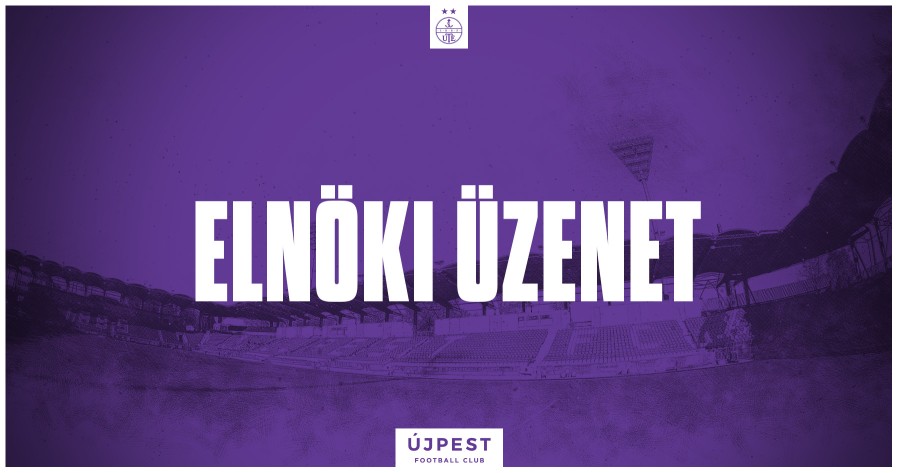 ELNÖKI ÜZENET