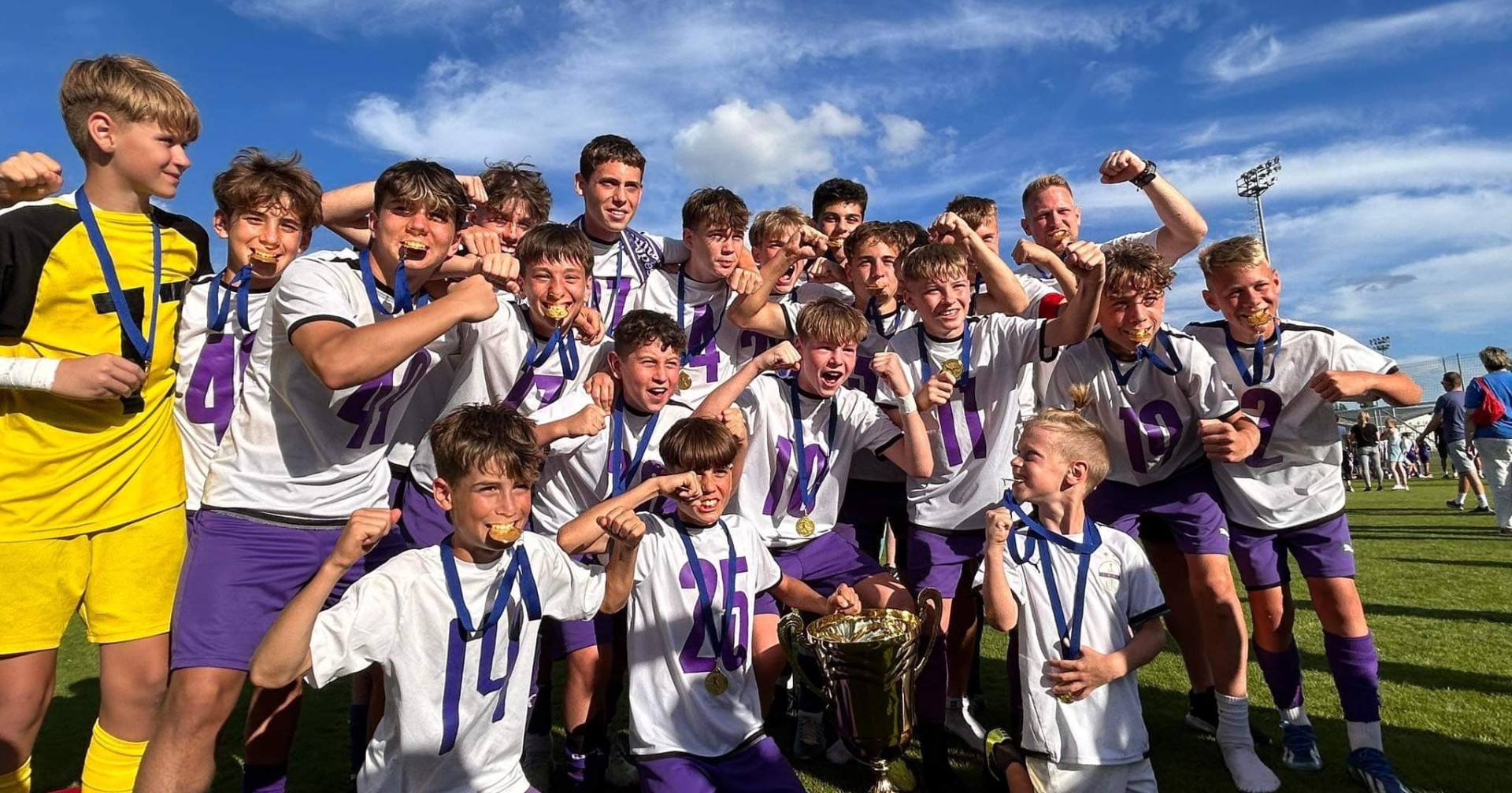 U14-eseink elhozták az aranyérmet Gallini Cupról