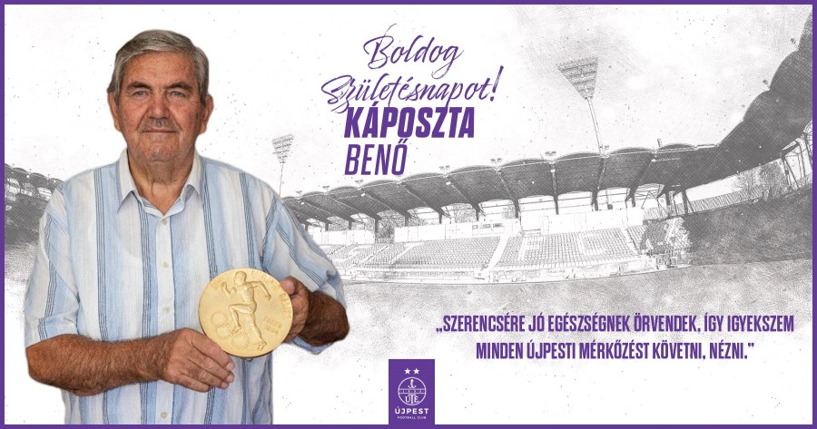 Ma 82 éves Káposzta Benő