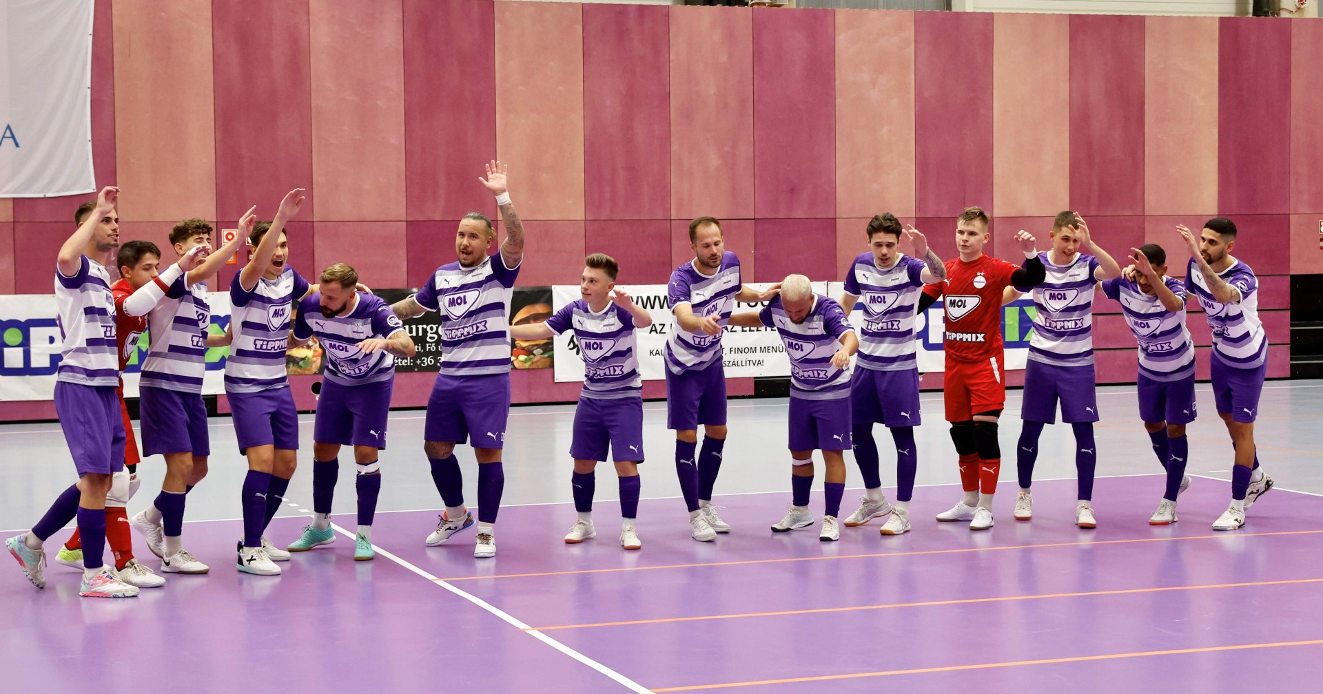 Budaörsön, az Aramis vendégeként lép pályára futsalcsapatunk