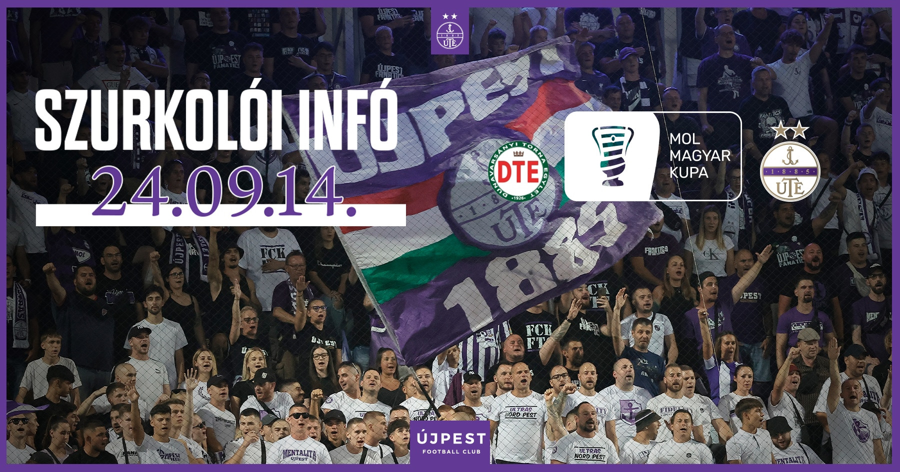 Szurkolói információk a Dunavarsány elleni meccsre