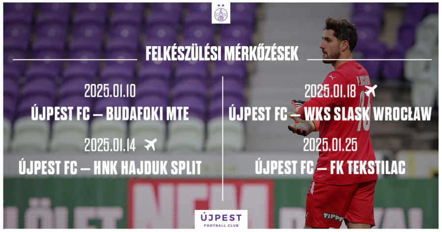 Elkészült a téli felkészülési programunk