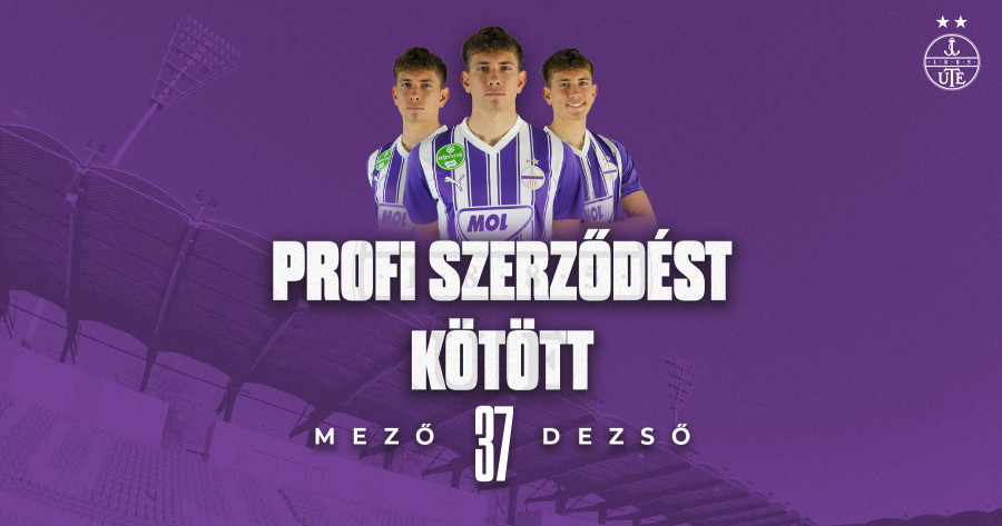 Profi szerződést kötött Mező Dezső