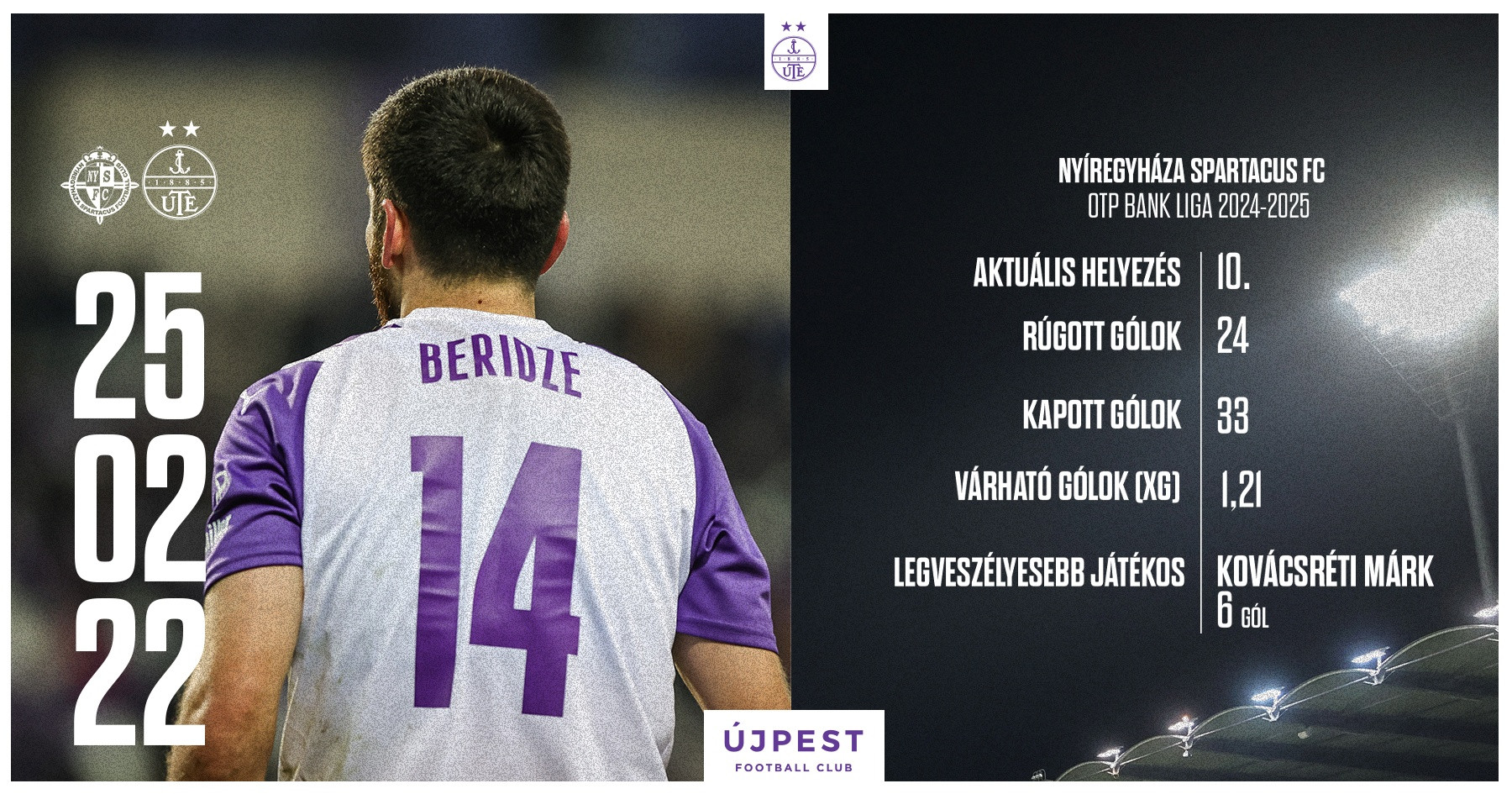 Nyíregyházán vár ránk a következő erőpróba