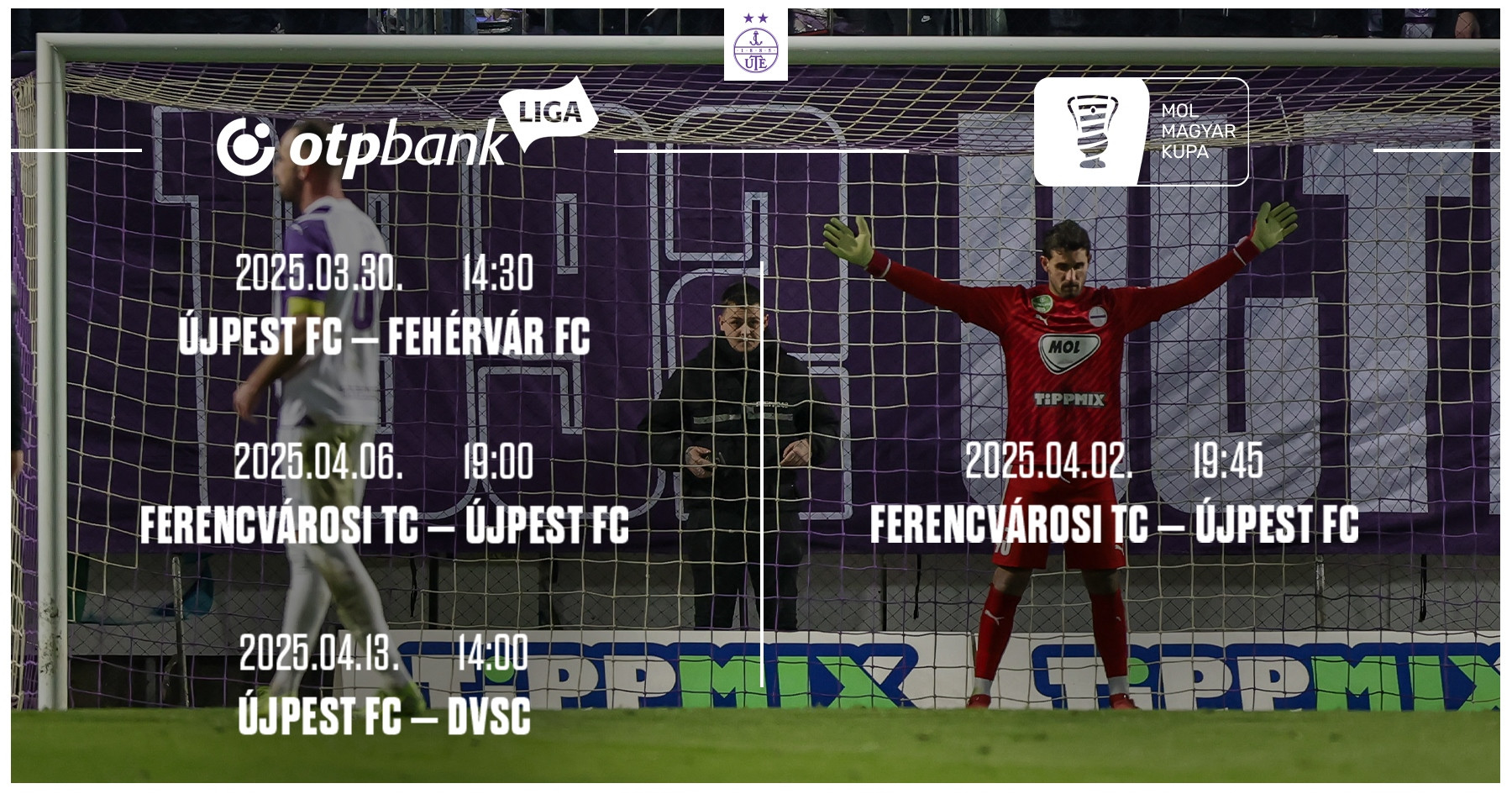 Szerdán és vasárnap látogatunk a Groupama Arénába