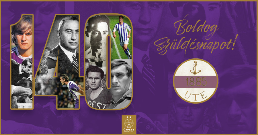 140 éves az Újpesti Torna Egylet