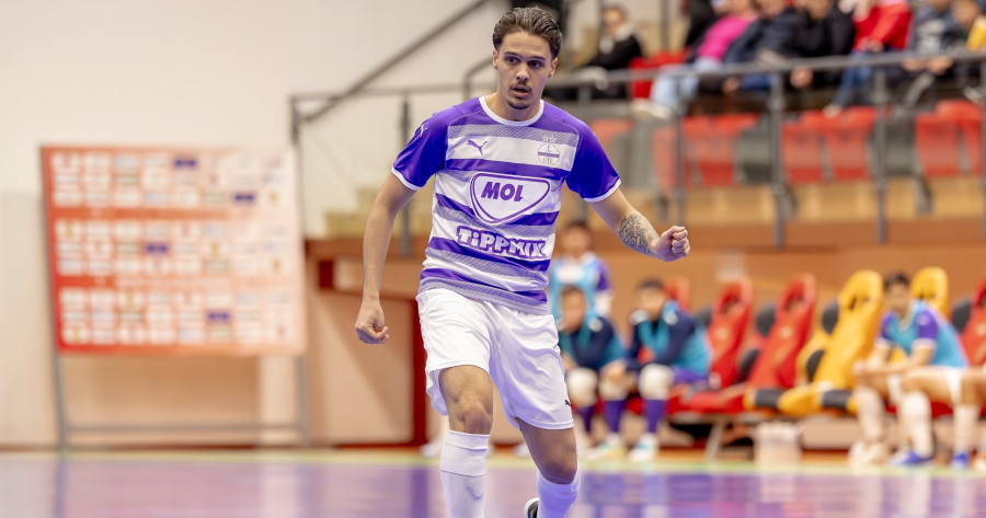 Medveczki Mátéval szerződést hosszabbított az Újpest FC futsalcsapata