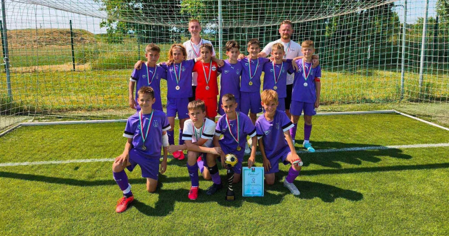 Ezüstérmes lett U11-es csapatunk a Kulcsár Ferenc Emléktornán!