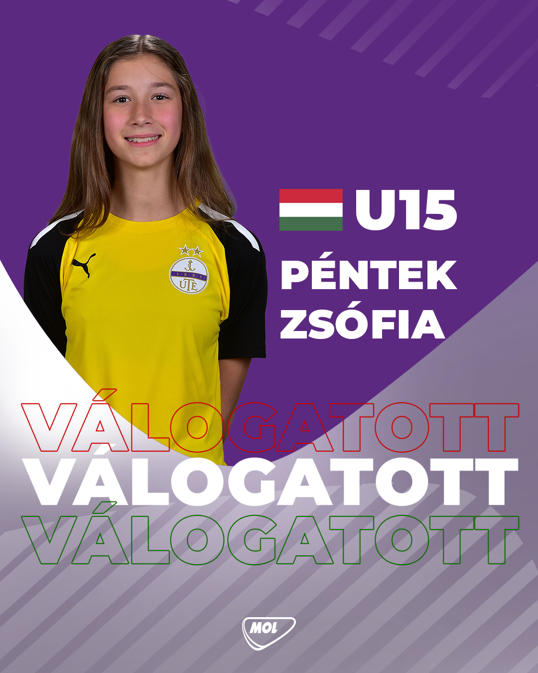 Újabb játékosunkat hívták meg a lány válogatottba