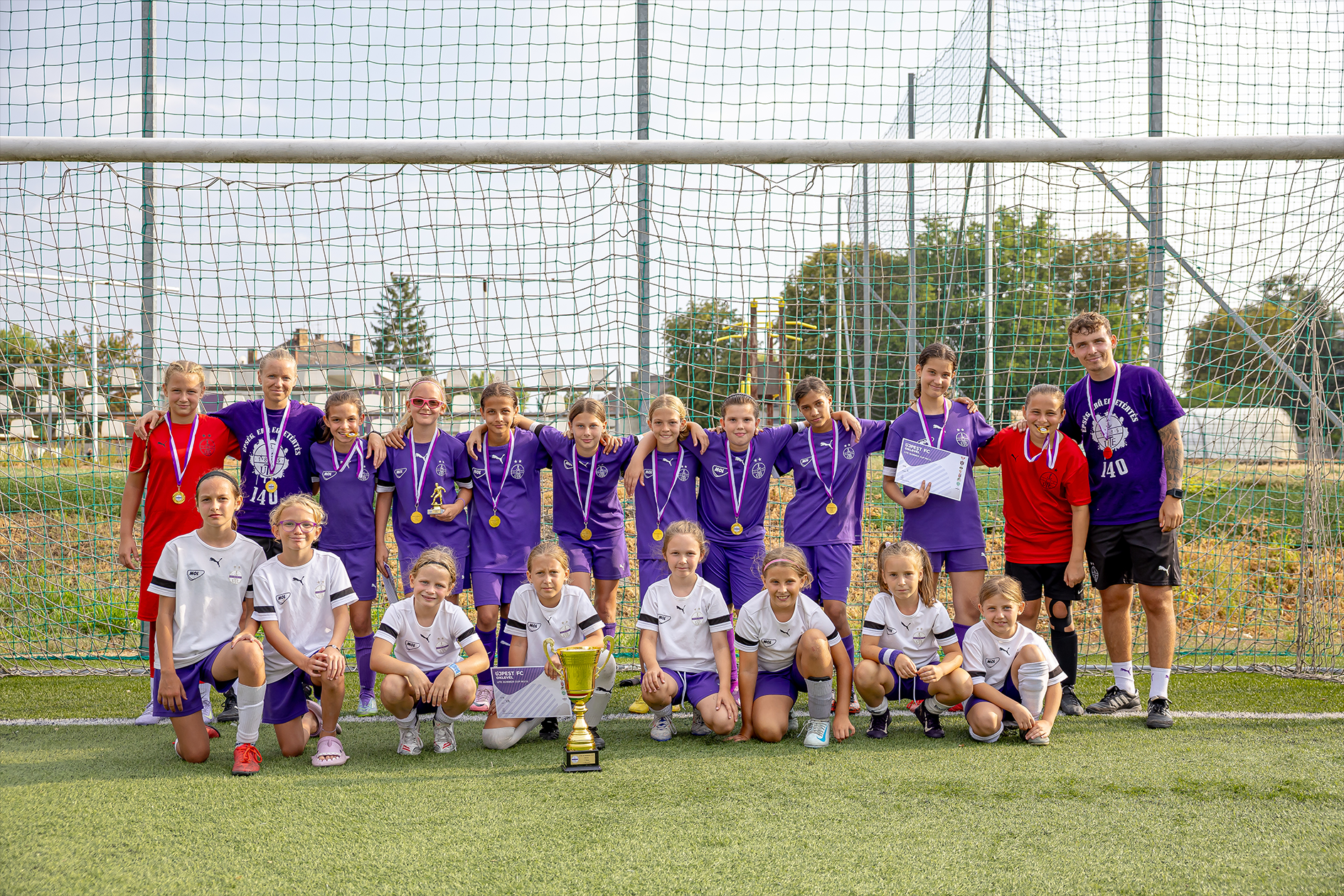 Nemzetközi tornát tartottunk a Bánkán az U12-es és az U10-es korosztályoknak