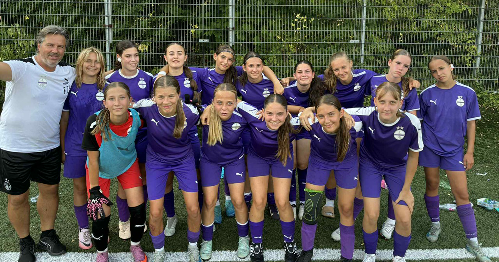 Bécsben lépett pályára U16-os és U14-es lány csapatunk