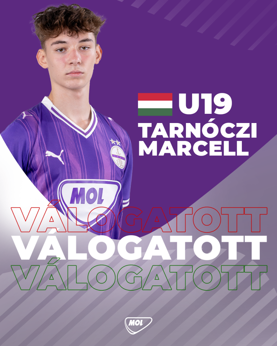 Tarnóczi Marcell az U19-es válogatottban!