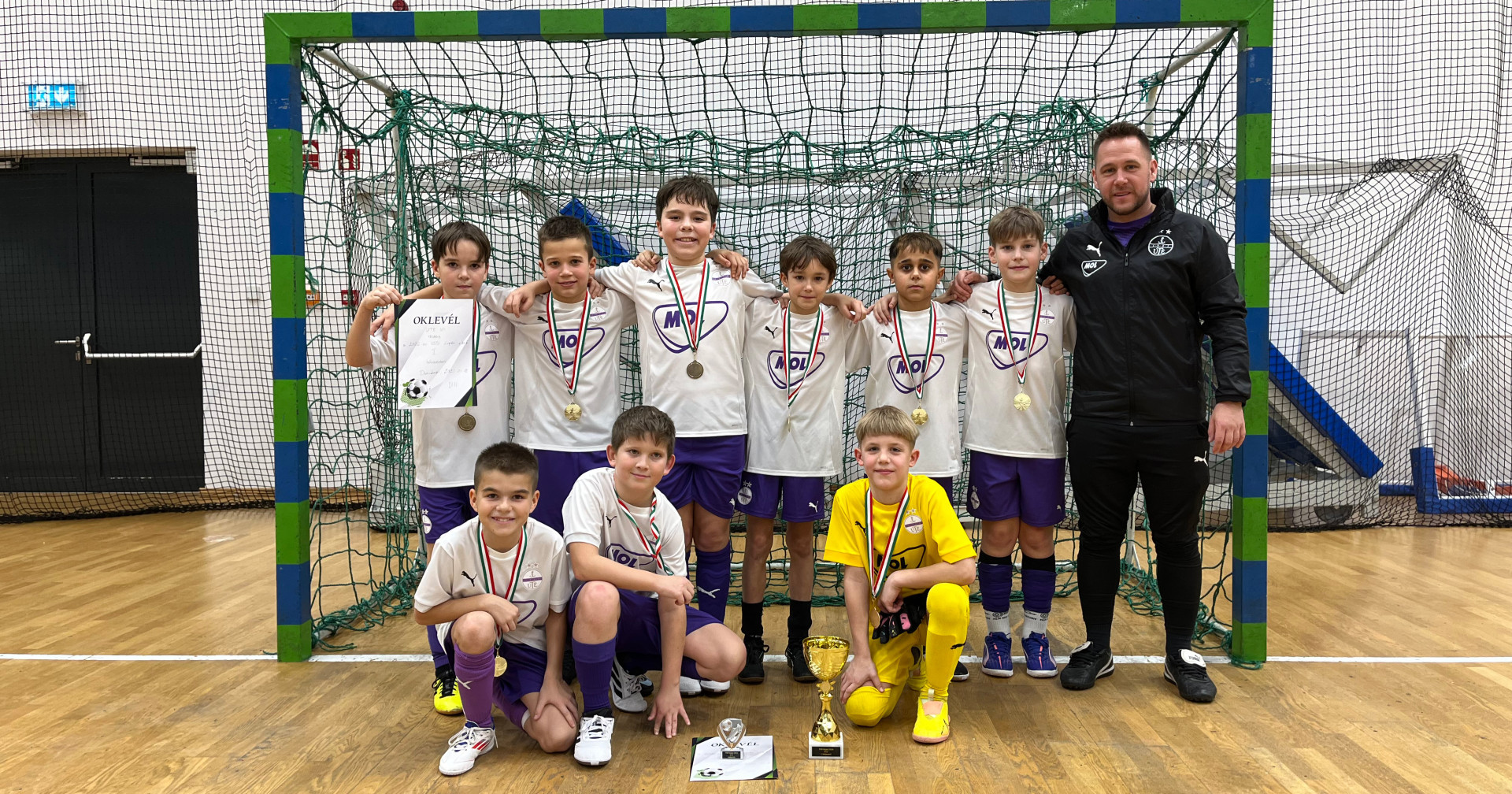 Megnyerték a VSD-kupát U11-eseink