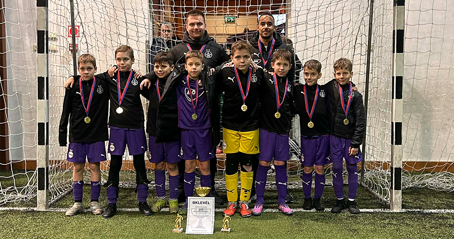 Százszázalékos mérleggel nyertek tornát Fehérváron U10-eseink