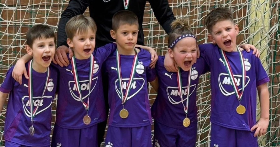 Gólerős játékkal lettek aranyérmesek Dunakeszin U7-eseink