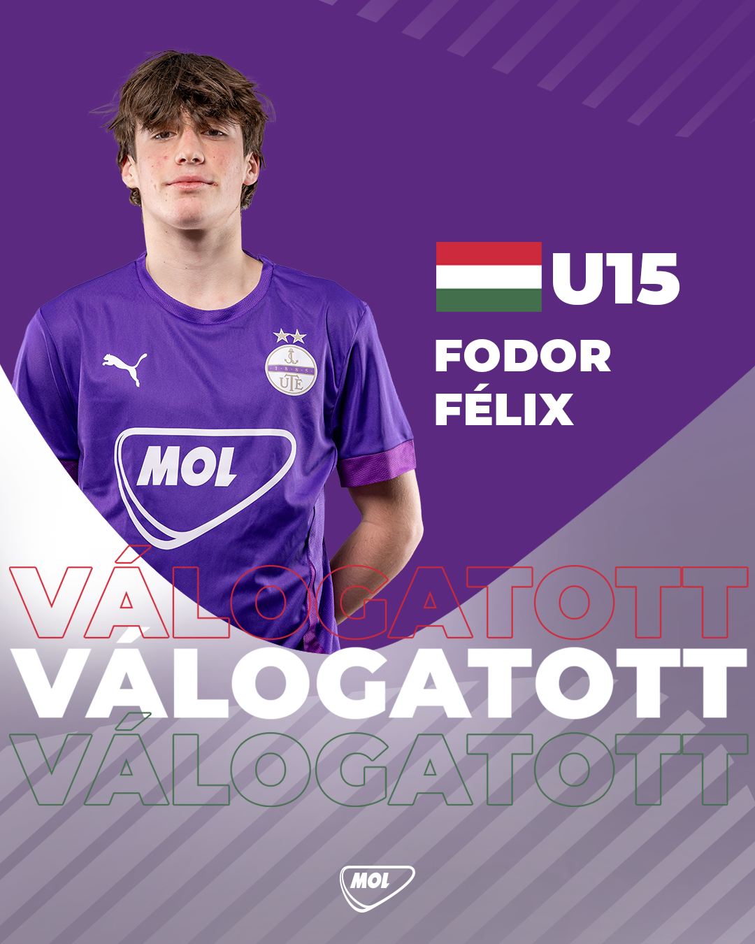 Fodor Félix az U15-ös válogatottban!