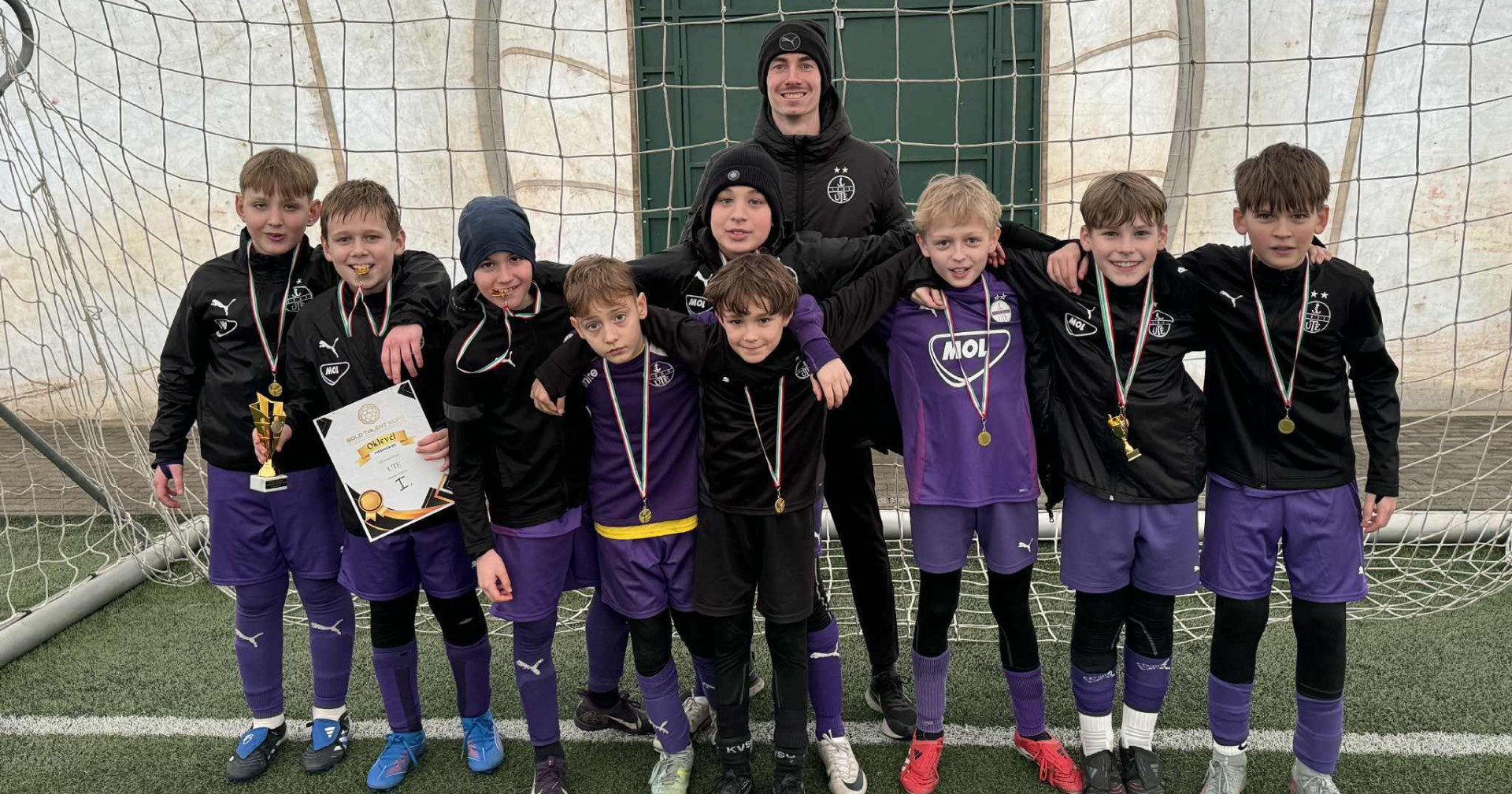Megnyerte a Gold Talent Cupot U11-es csapatunk