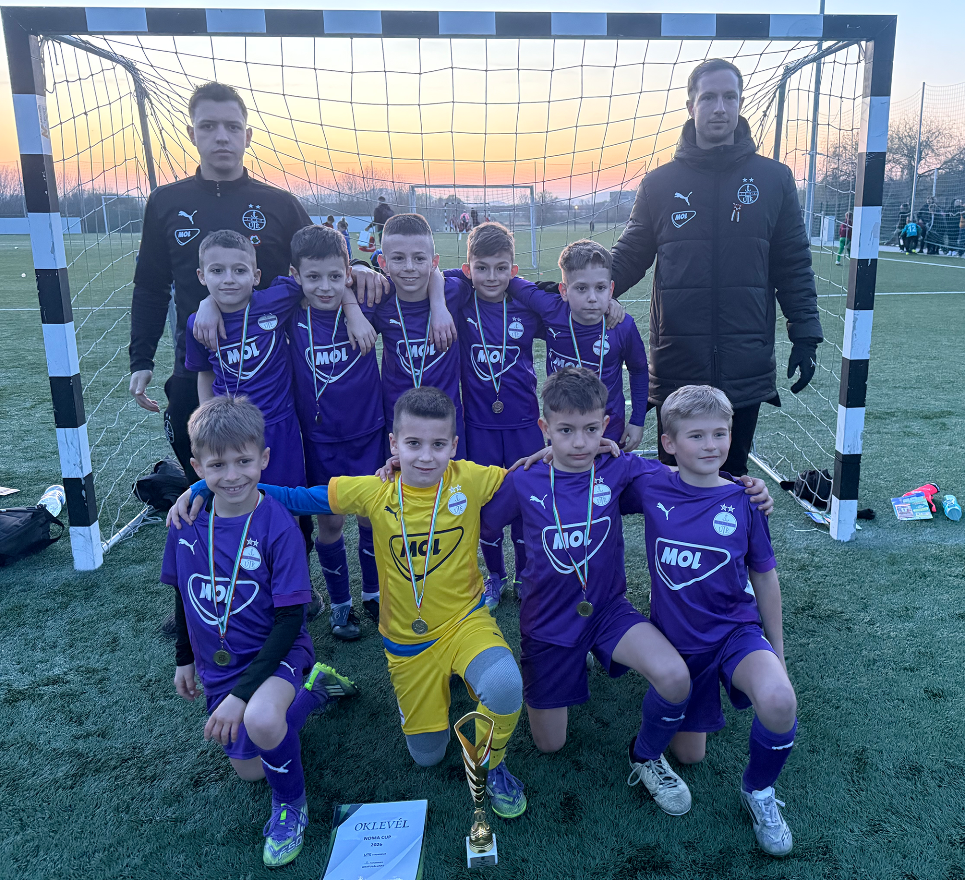 Fóton nyertek tornát U9-eseink
