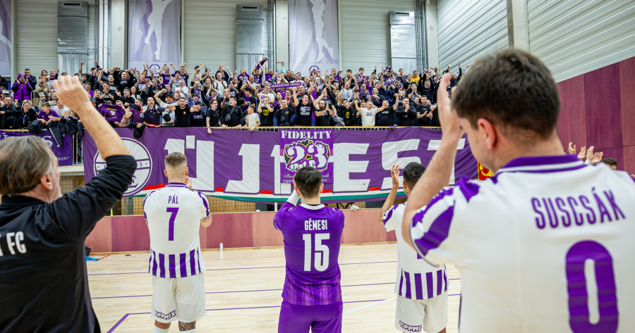 Jegyinfó futsalcsapatunk Veszprém elleni mérkőzésére