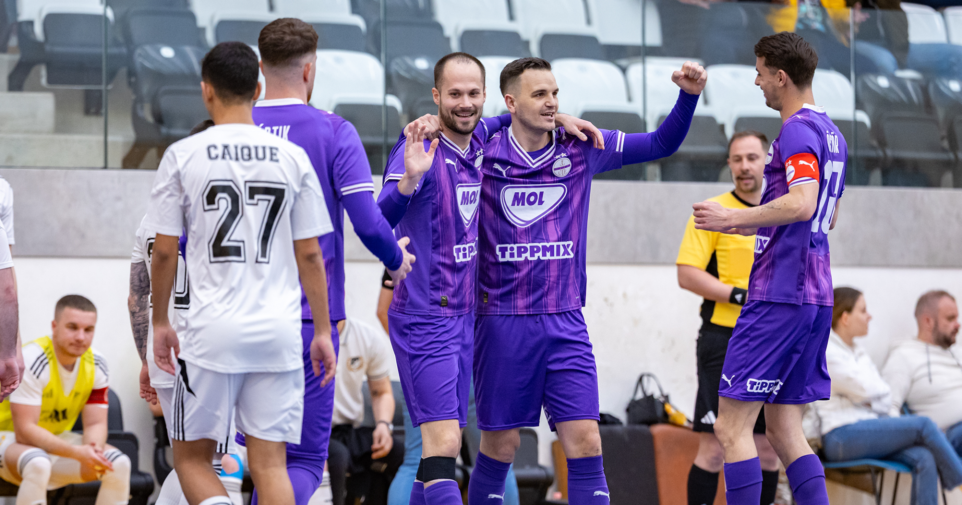Megérdemelten nyert Debrecenben futsalcsapatunk