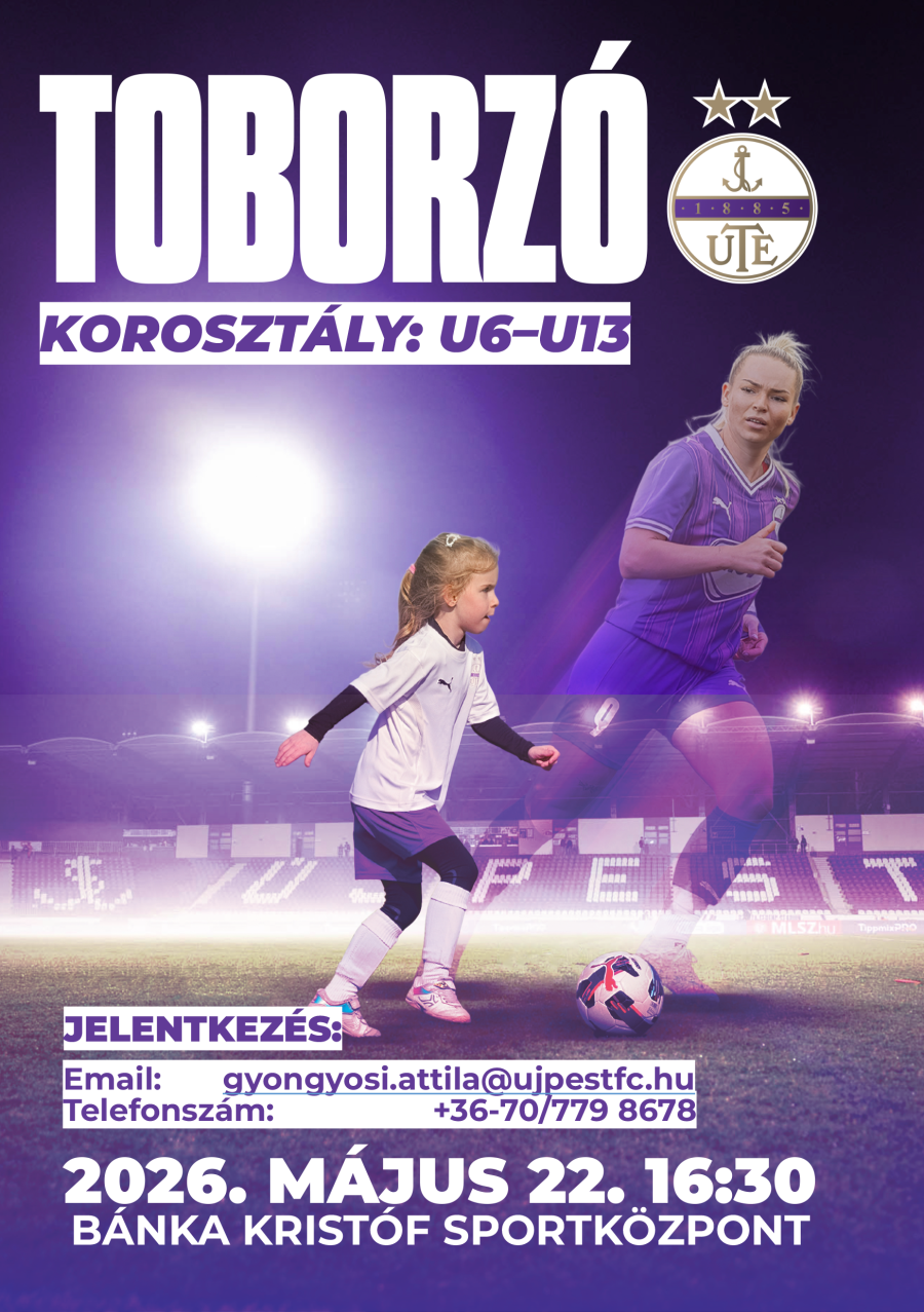 Toborzót hirdetünk lányoknak – focizz te is Újpesten!