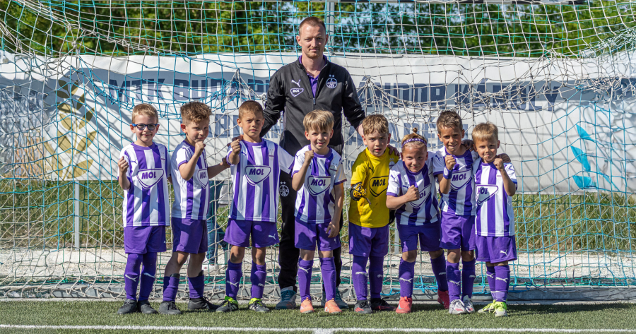 Hetedik helyen zárt első nemzetközi tornáján U7-es csapatunk