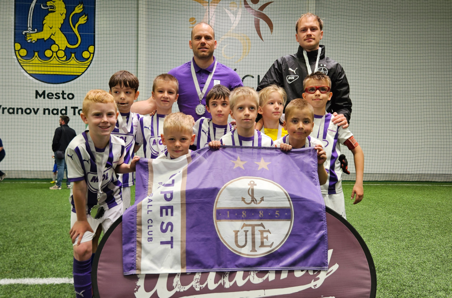 U8-asaink ezüstérmesek lettek Szlovákiában