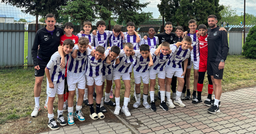 Ötödik hely és gólkirályi cím U13-asainktól Kassáról