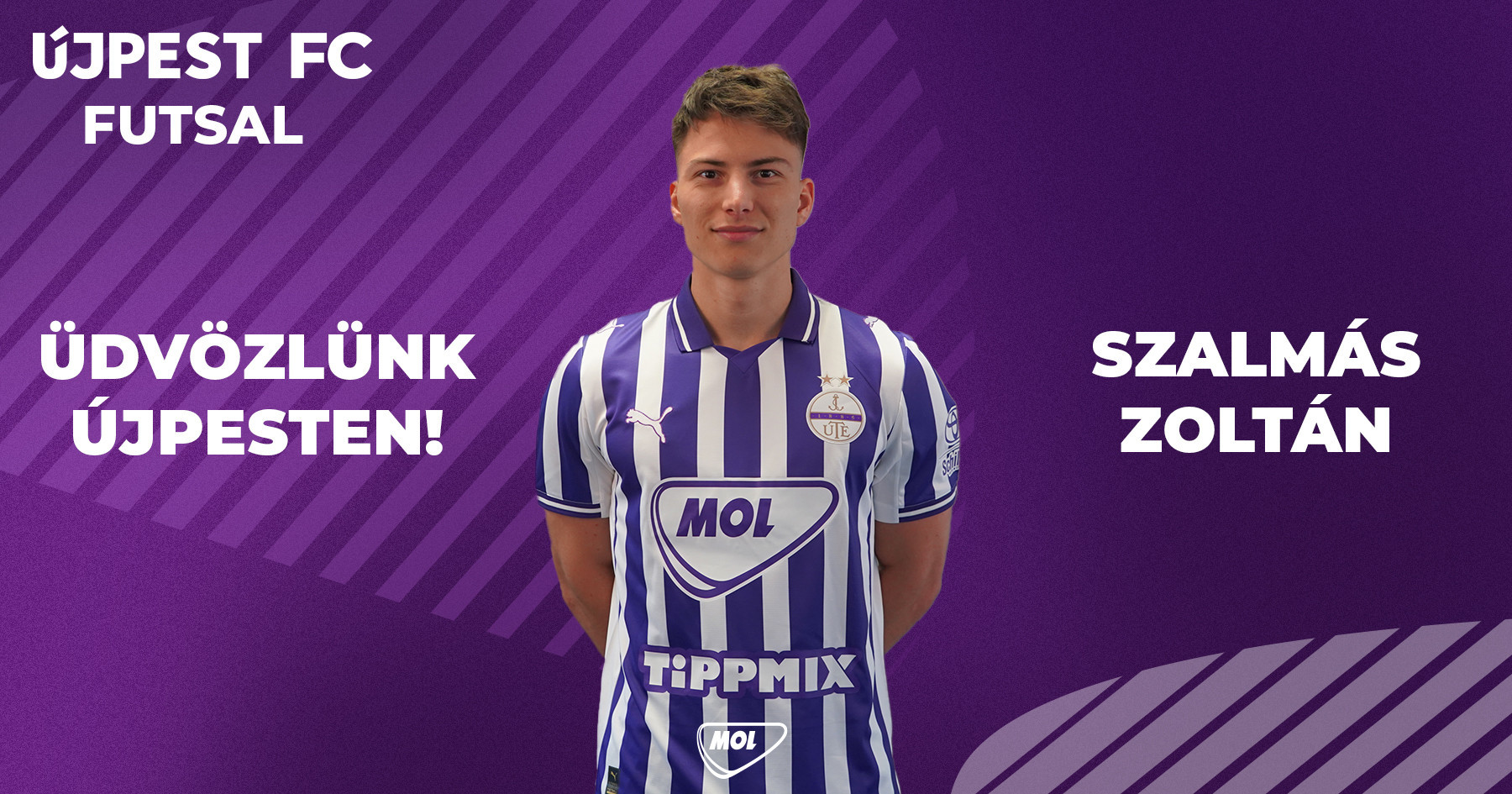 Válogatott játékossal erősített futsalcsapatunk!