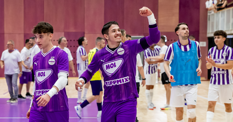 Egy győzelemre a bajnoki címtől futsalcsapatunk!
