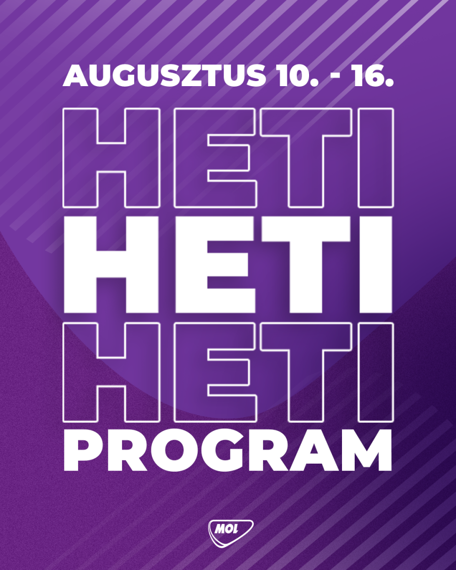 HETI PROGRAM – 08.10–08.16.