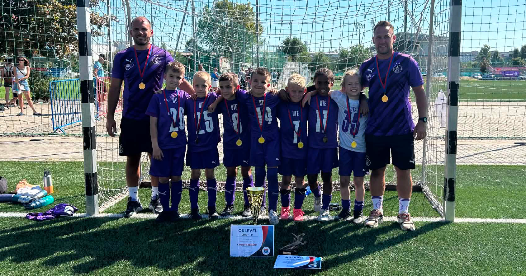 Megnyerte a II. Kubala-kupát U9-es csapatunk
