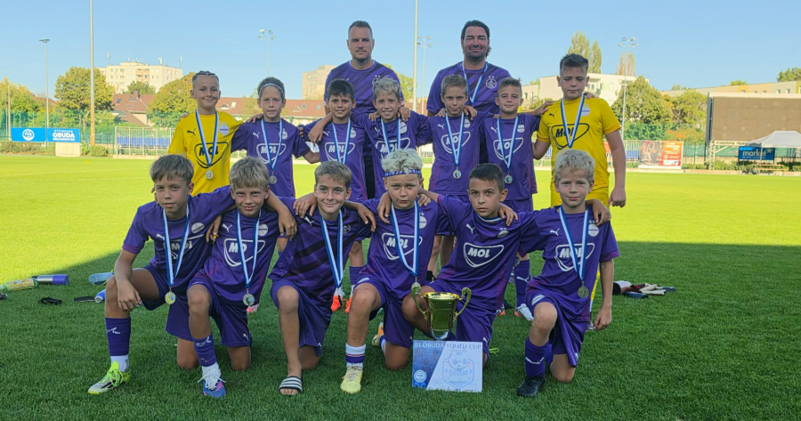 Ezüstérmesek lettek Óbudán U11-eseink