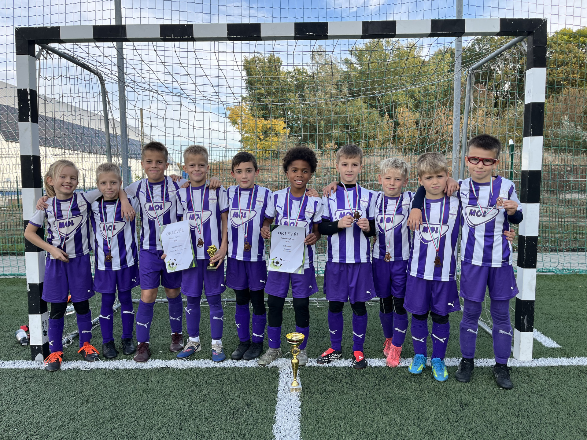 Bronzérmet szereztek Fóton U9-eseink