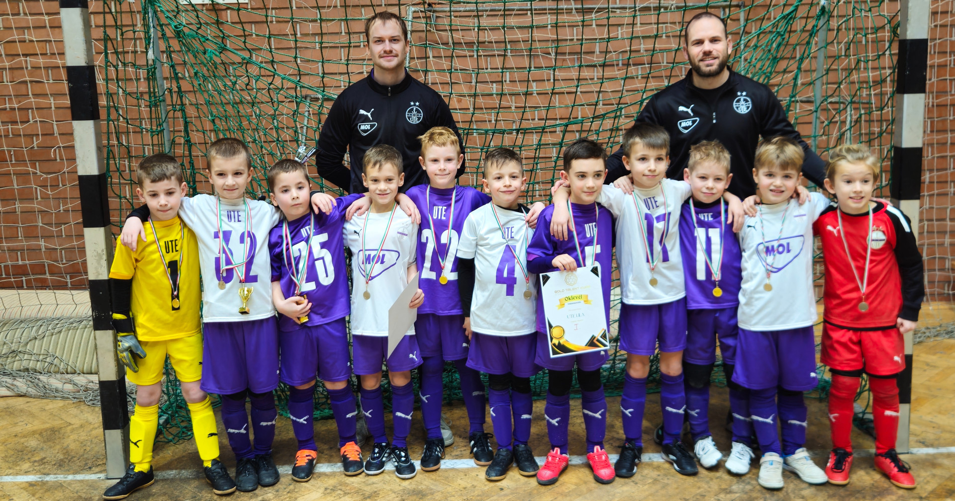 Arany- és ezüstérem U8-asainktól