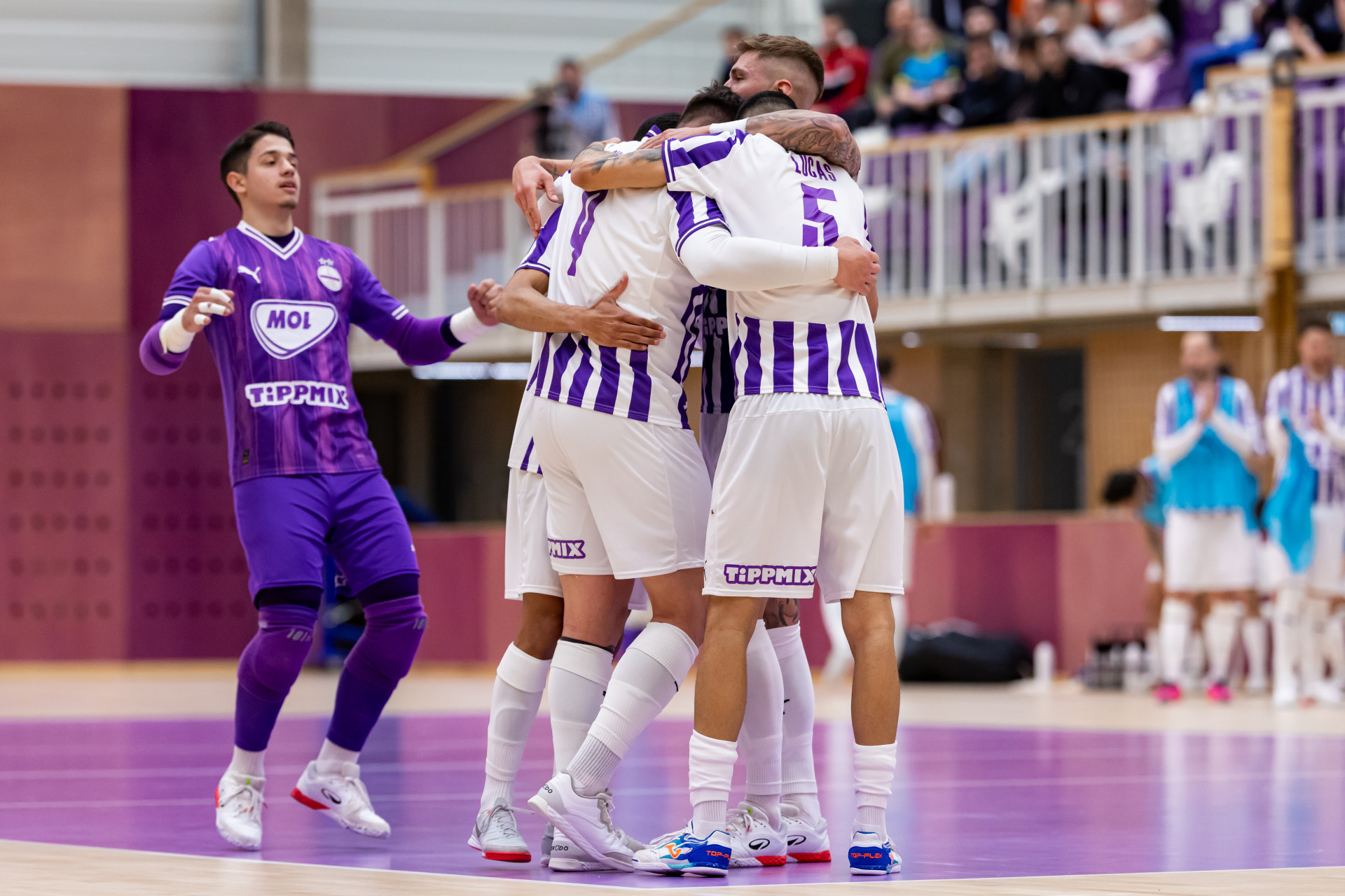 Kiélezett rangadón győzte le a Nyíregyházát futsalcsapatunk