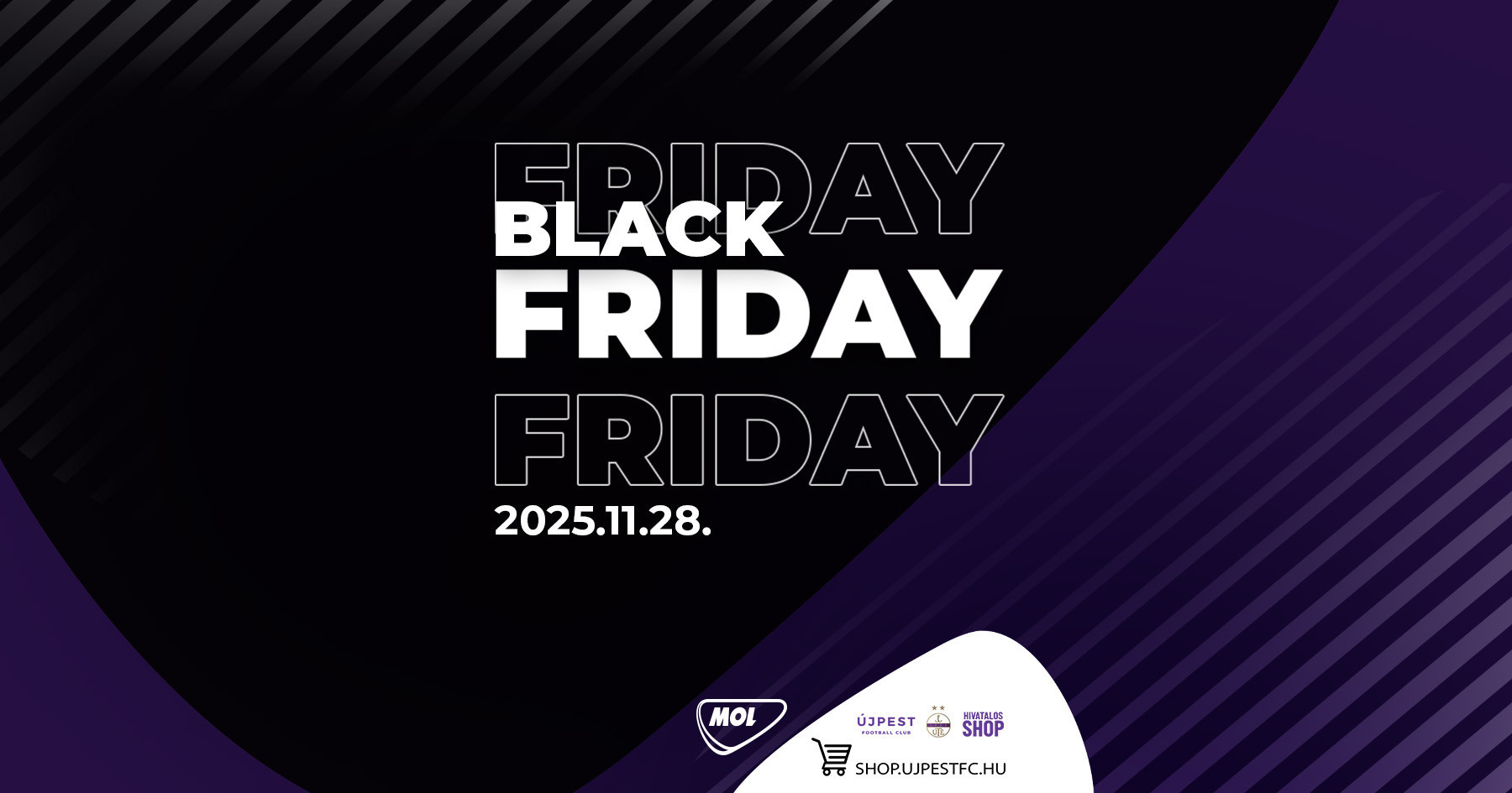Black Friday a Hivatalos Shopban és a webshopban!