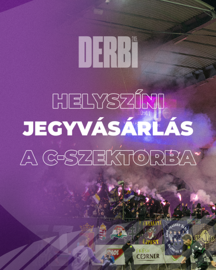 Megnyitjuk a C-szektort is! 💜⚓️🤍
